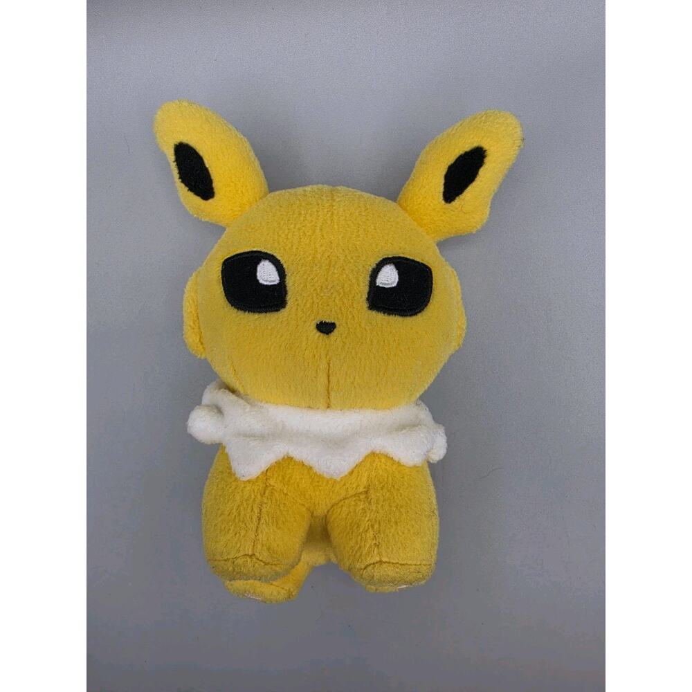 Vintage Pokemon Center 2005 Jolteon Pokedoll Stuffed Plush Doll Toy 6"